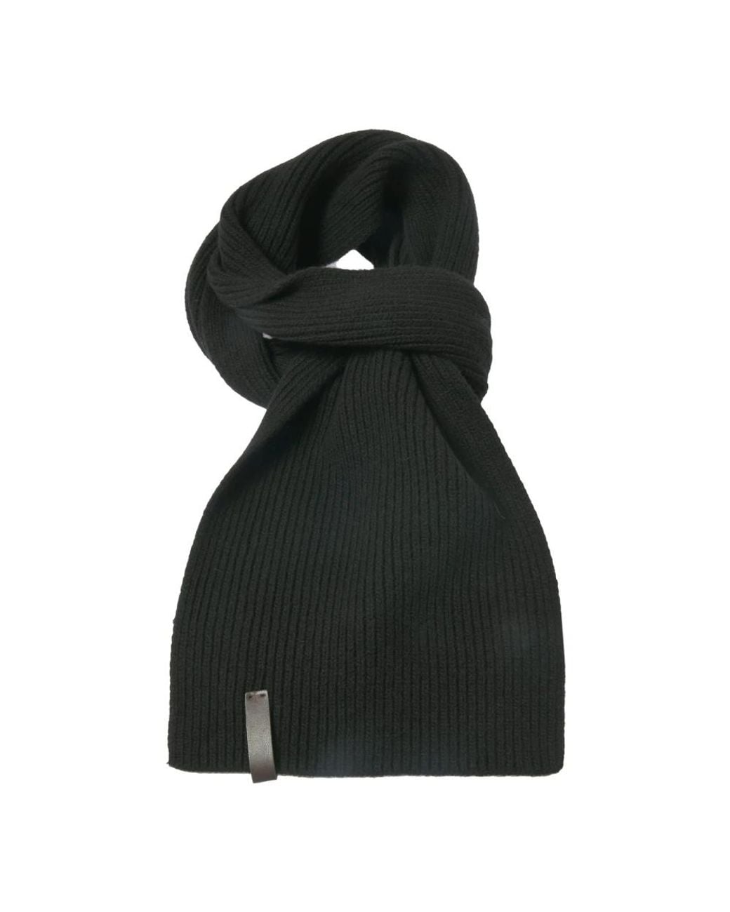 Baldinini Black Winter Scarves for men