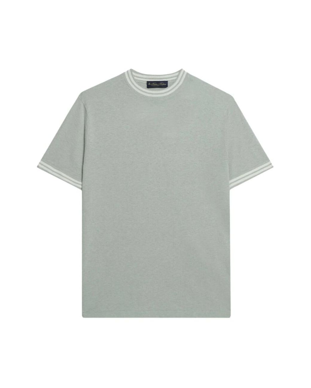 Brooks Brothers Gray Round-Neck Knitwear for men