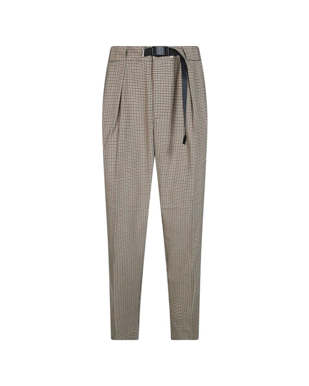 White Sand Gray Suit Trousers for men