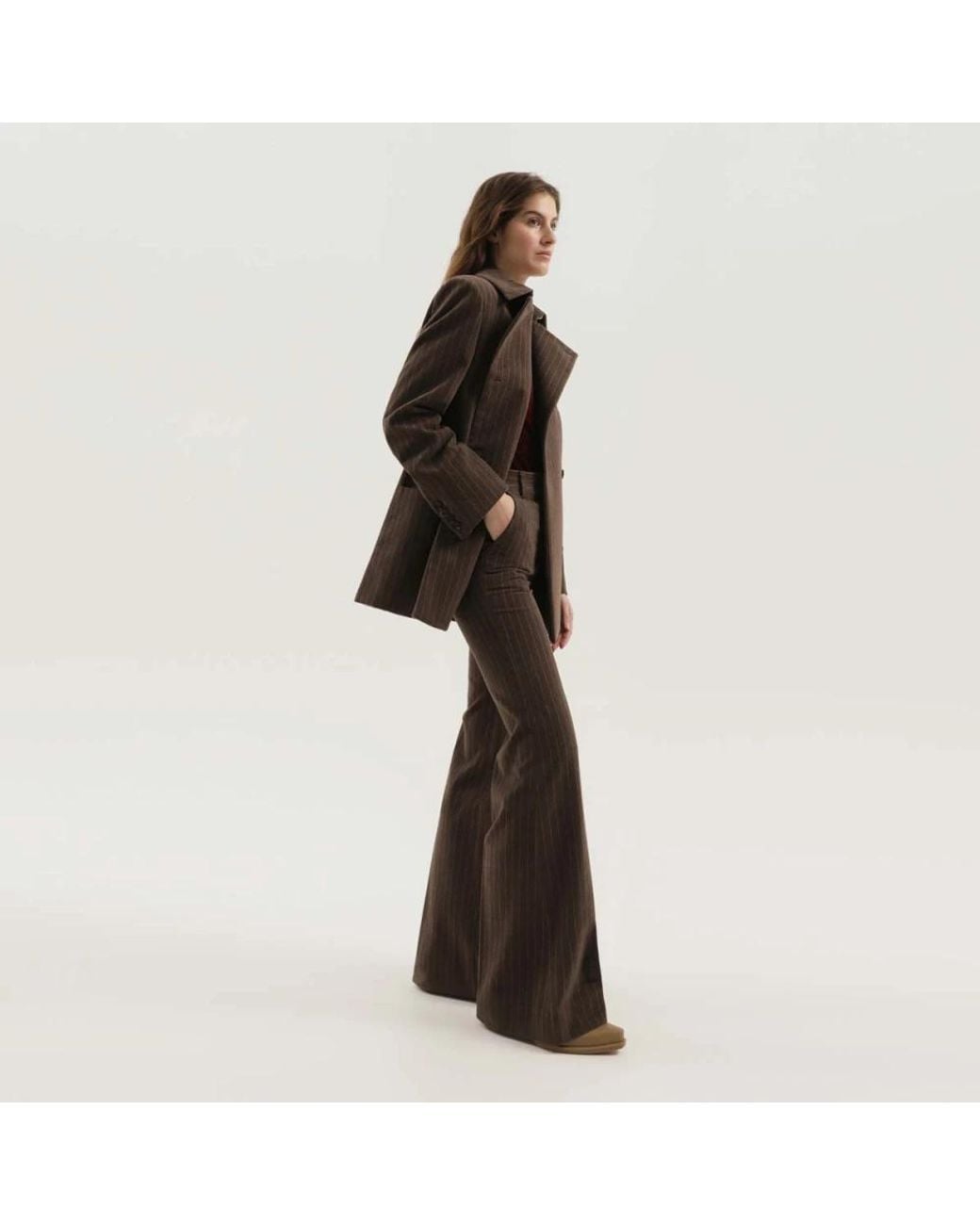 1989 STUDIO Black Wide Trousers