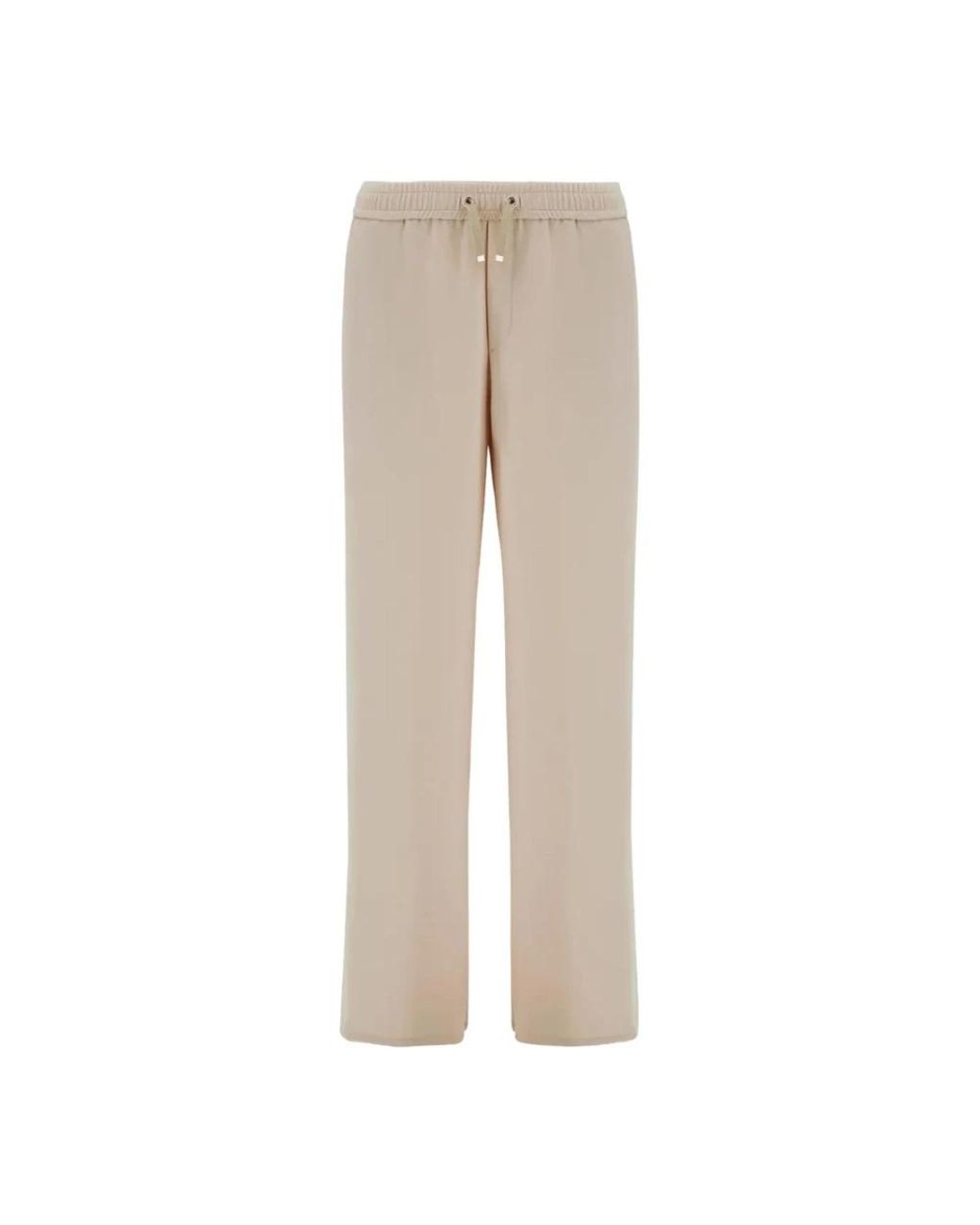 Straight Trousers Herno en coloris Natural