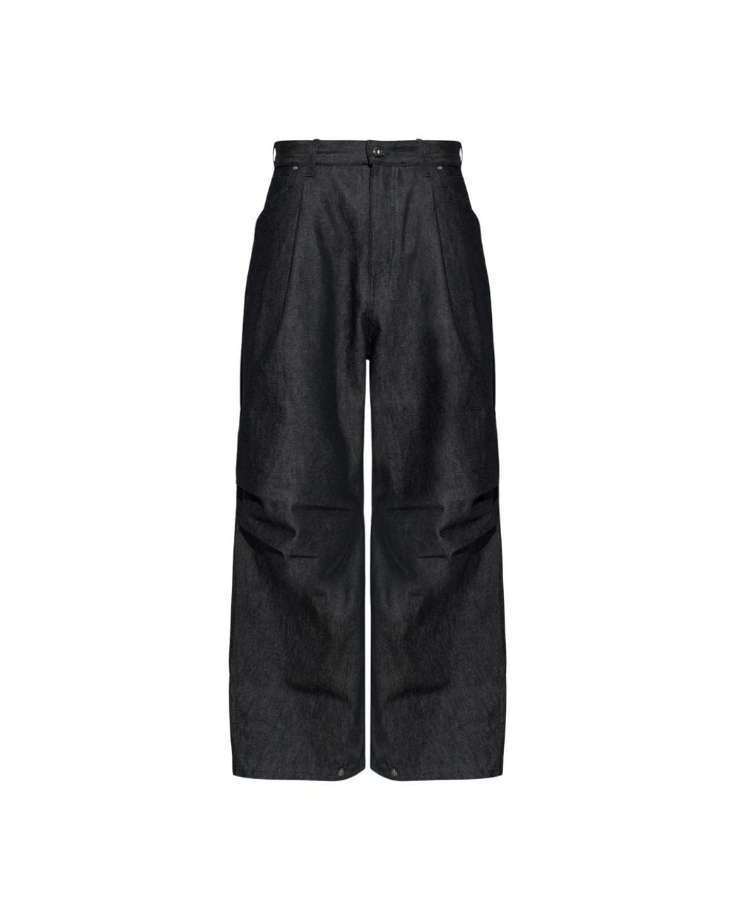 PDF Black Wide Jeans for men
