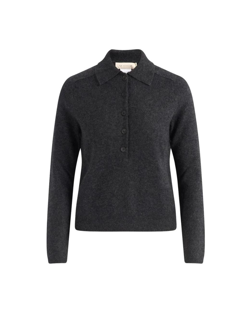 Max Mara Black Polo Shirts