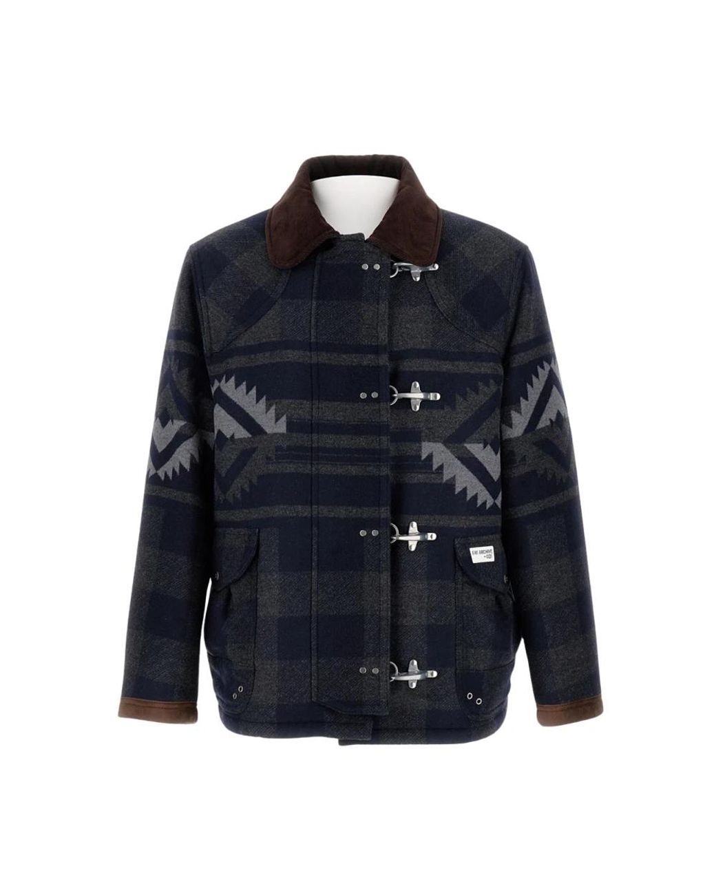 Fay Blouson Jacket in het Blue voor heren