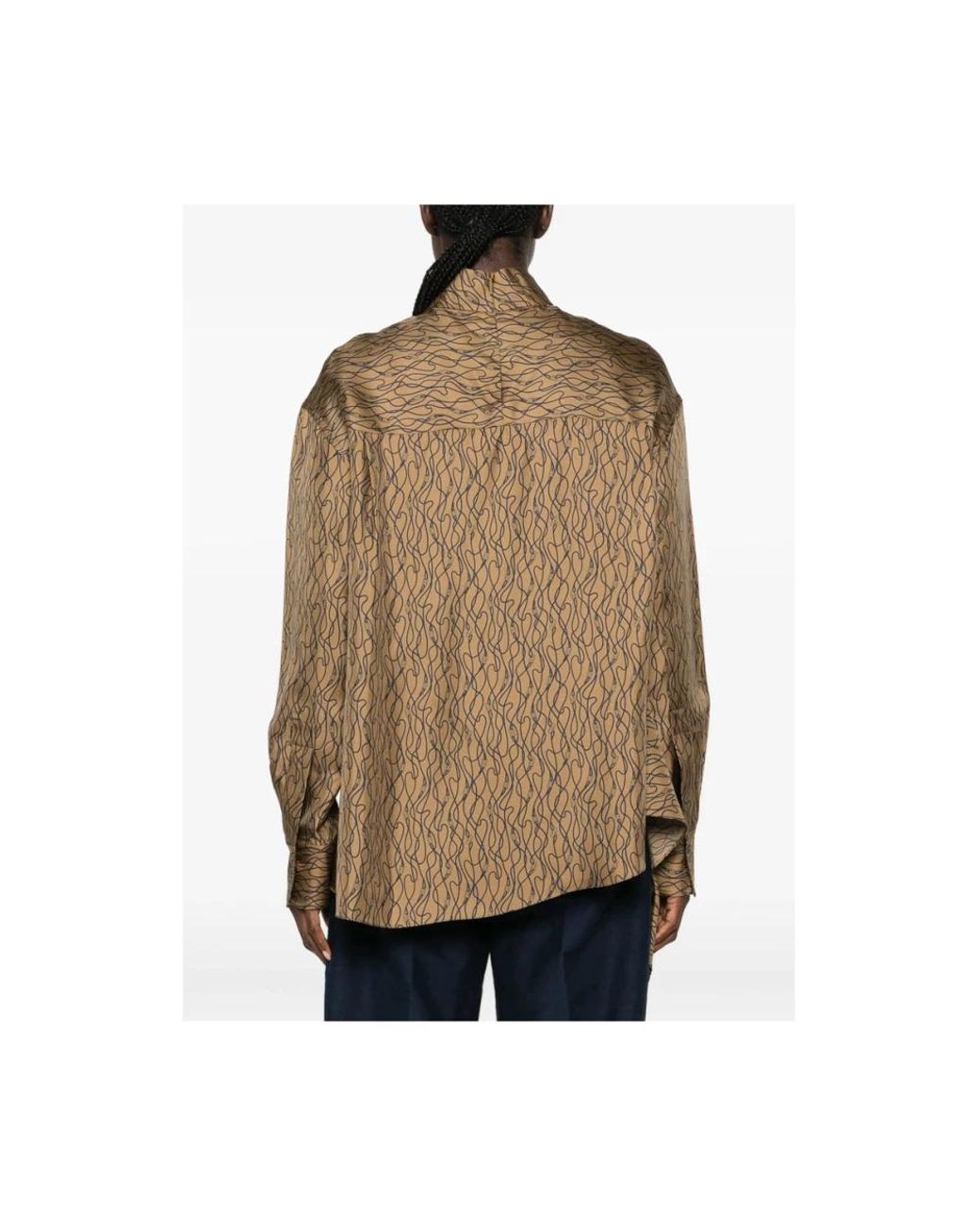 Ferragamo Brown Tunics