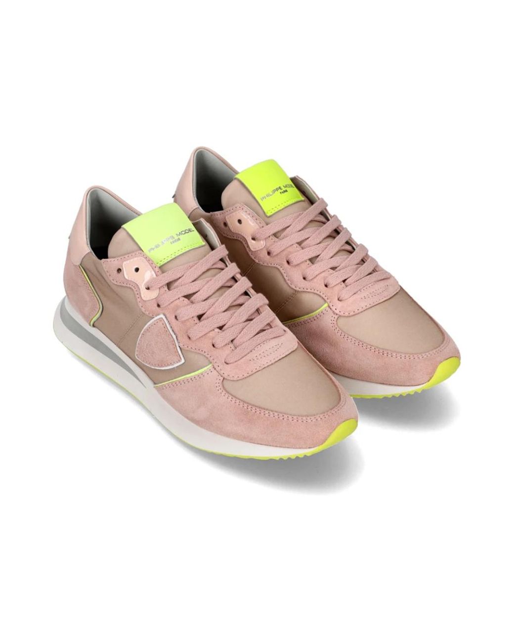 Philippe Model Pink Sneakers