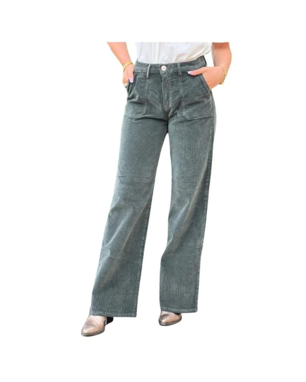 Islow Blue Wide Trousers