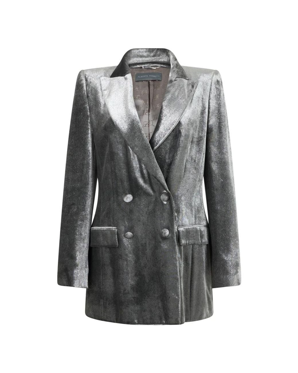 Alberta Ferretti Black Blazers