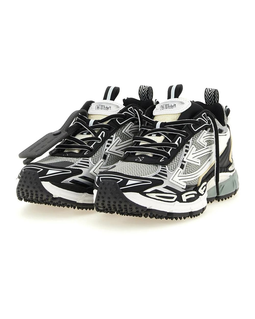 Off-White c/o Virgil Abloh Black 'be Right Back' Sneakers