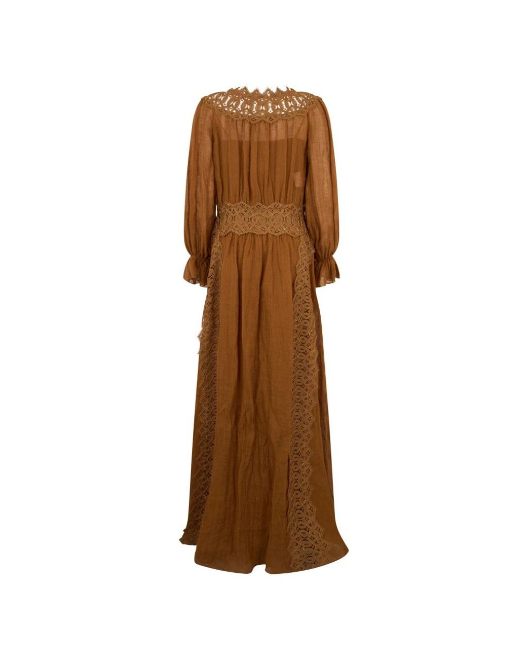 Alberta Ferretti Brown Maxi Dresses