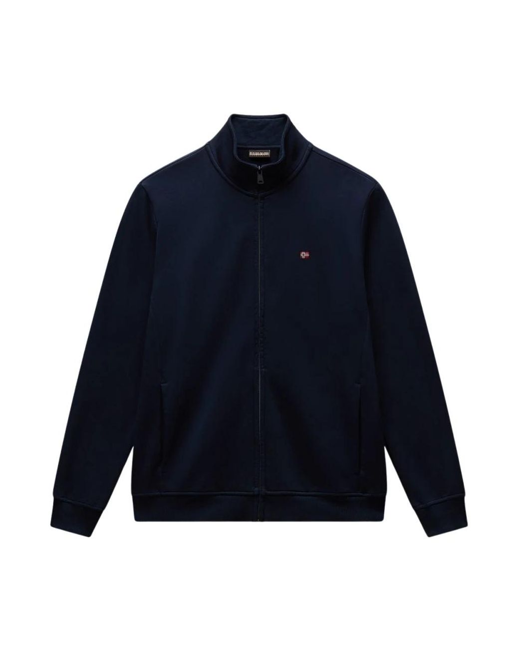 Napapijri Blue Zip-Throughs for men