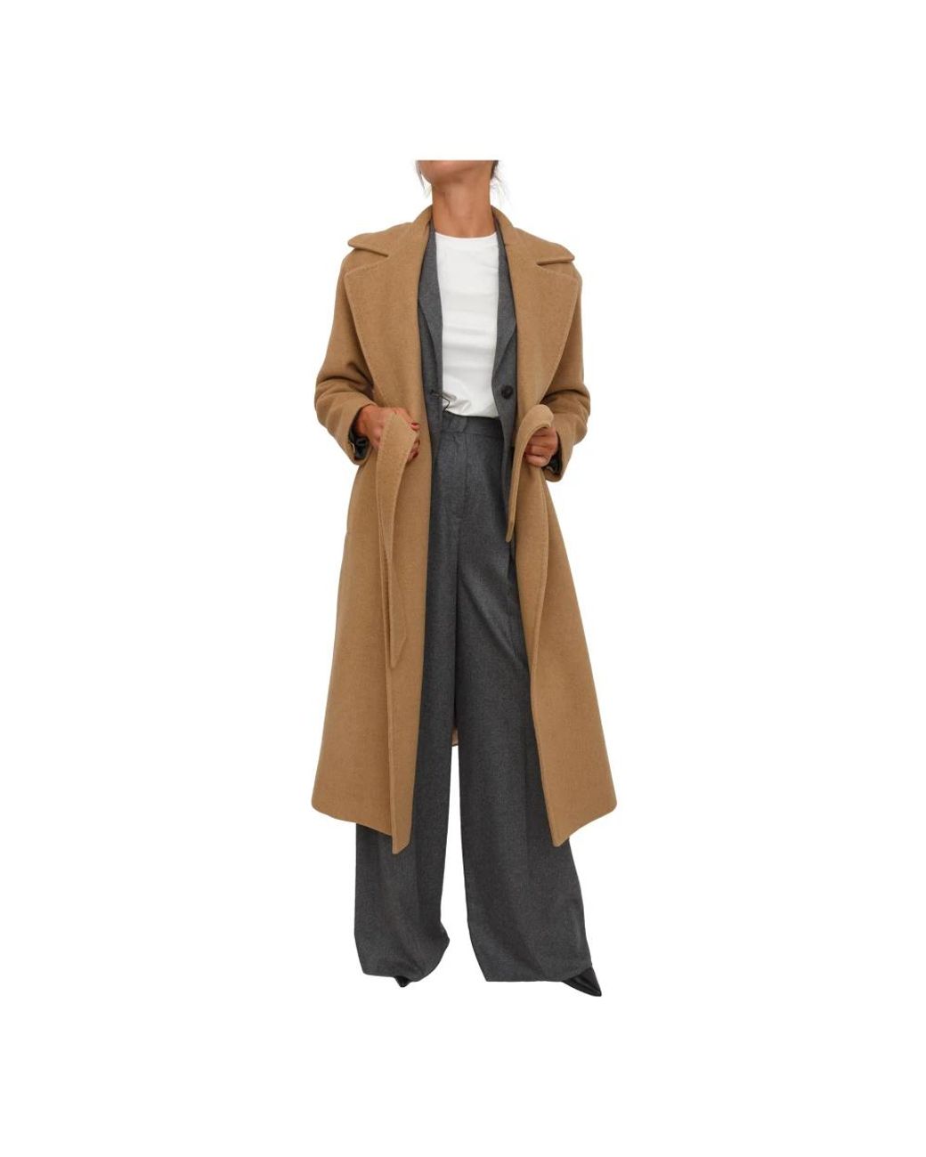Marella Natural Belted Coats