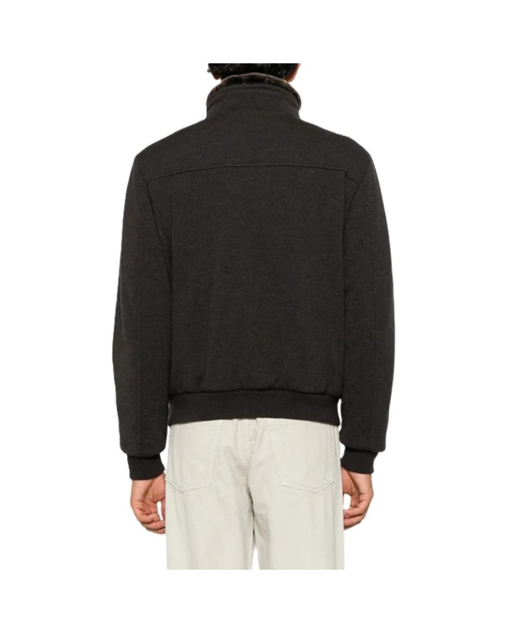 Winter Jackets Moorer de hombre de color Black