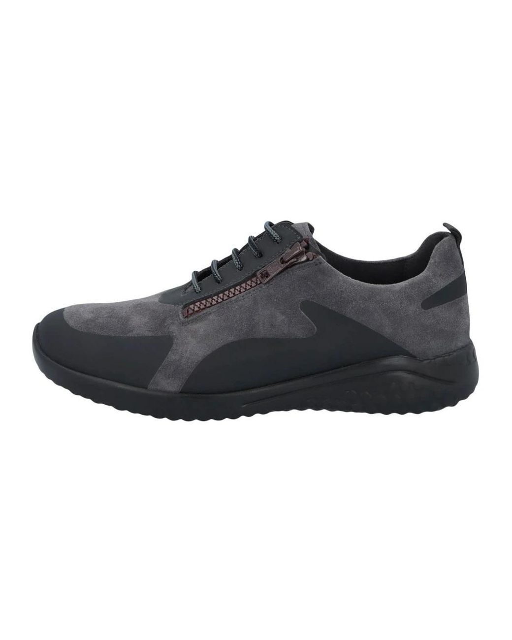 SOLIDUS Black Freizeit-Schnürschuhe