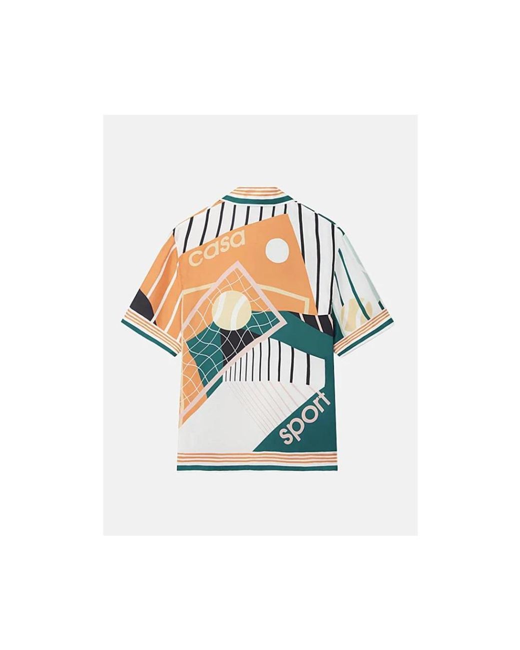 Casablanca Green Short Sleeve Shirts for men