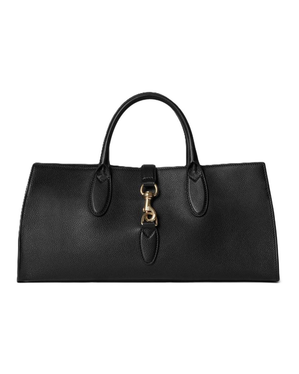 Gucci Black Shopping Bags
