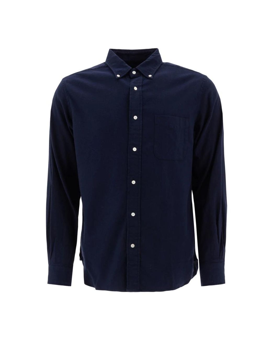 Beams Plus Blue Casual Shirts for men