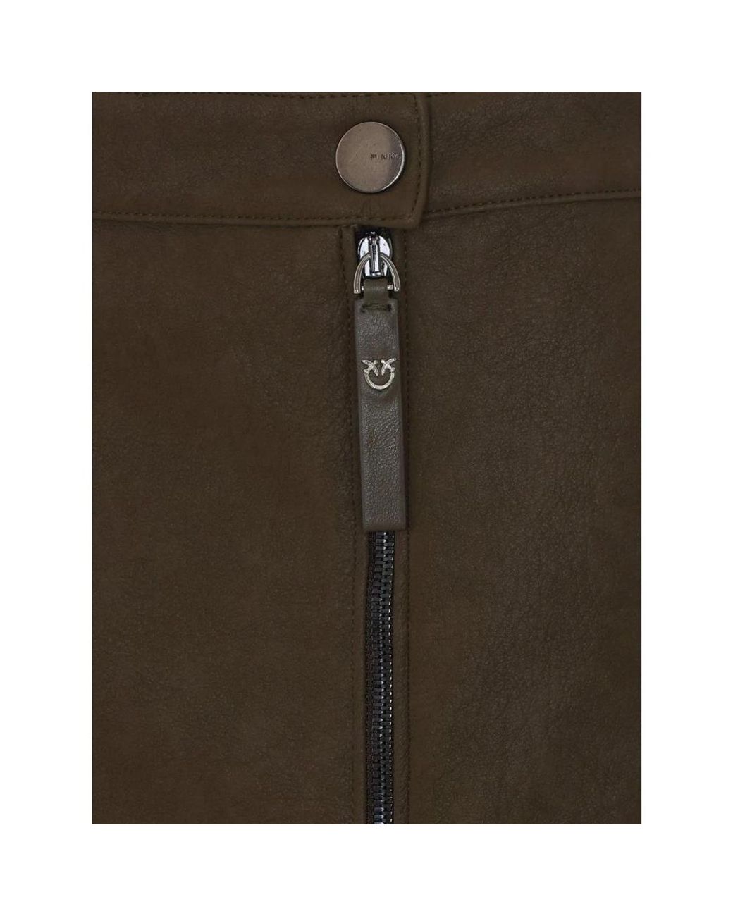 Pinko Brown Midi Skirts