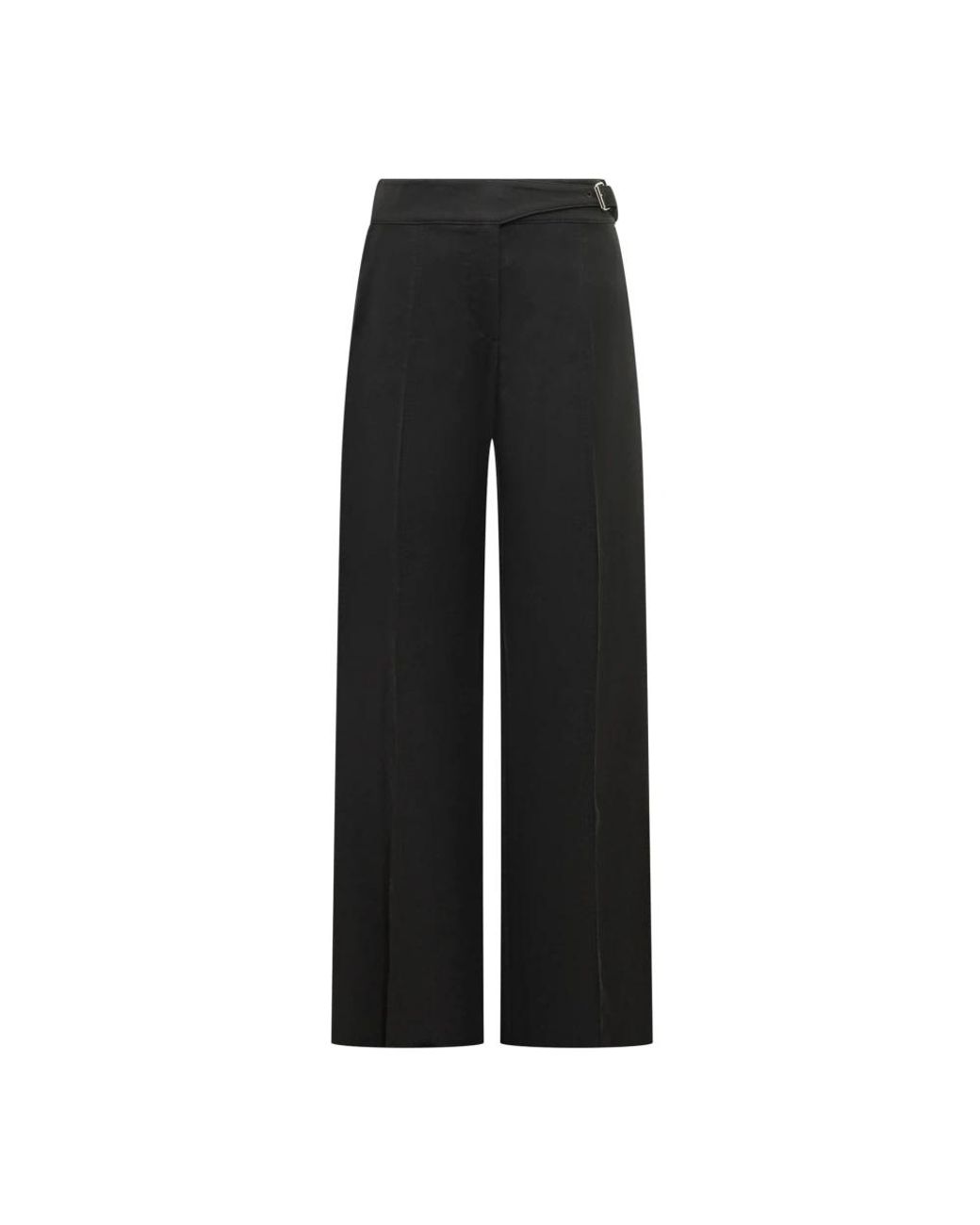 Sportmax Black Wide Trousers