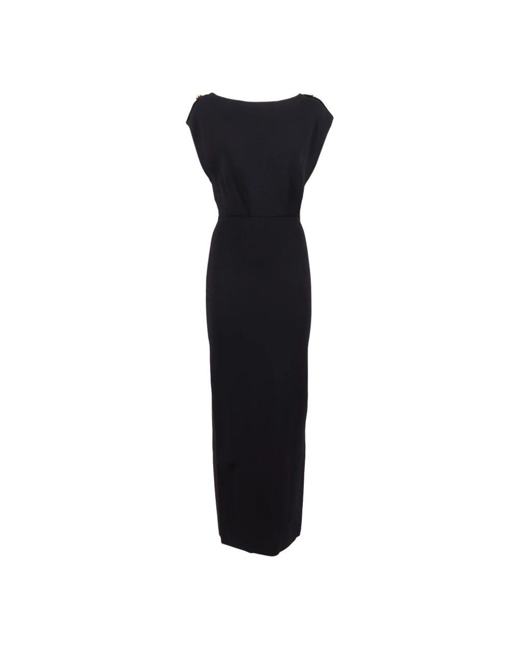 Elisabetta Franchi Black Maxi Dresses