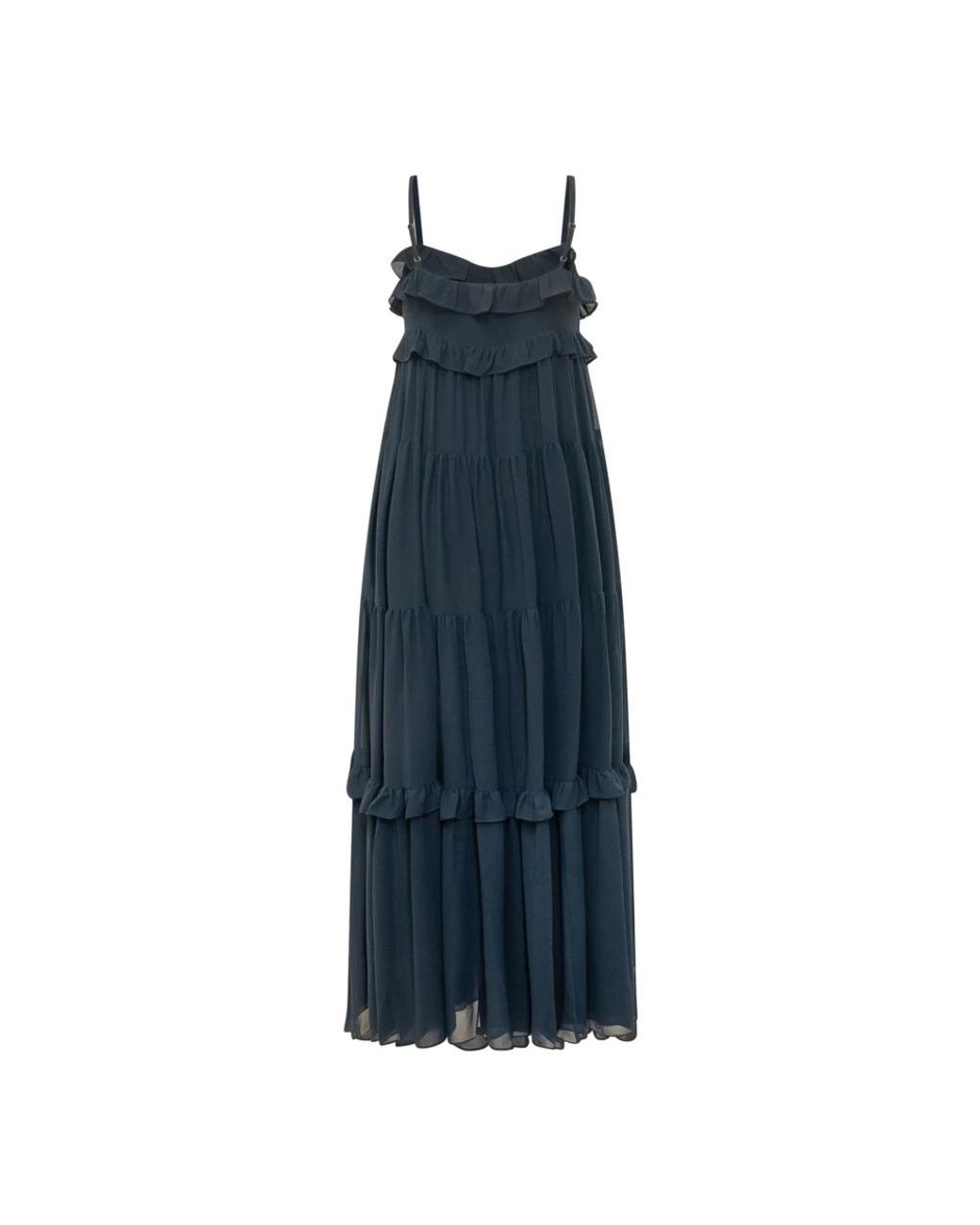 Maxi Dresses Michael Kors de color Blue