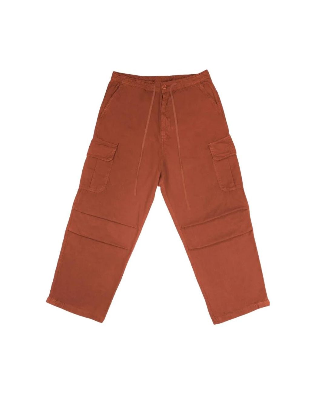GARMENT WORKSHOP Brown Straight Trousers for men