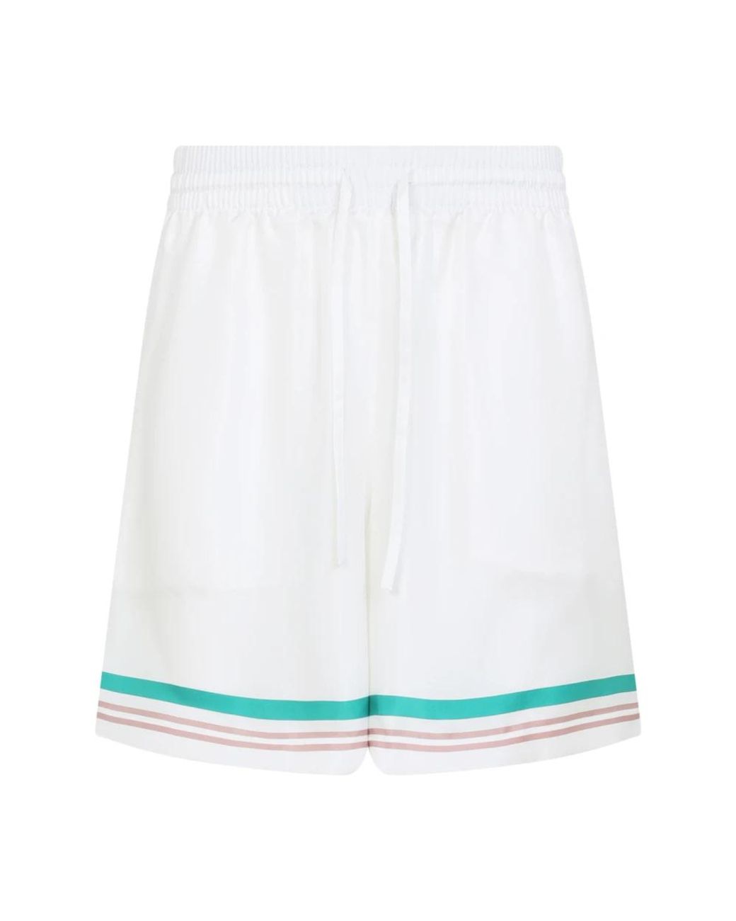 Casablanca White Casual Shorts for men