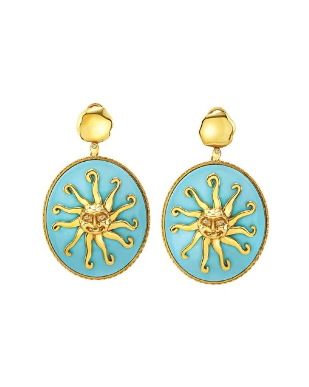 Chantecler Blue Earrings