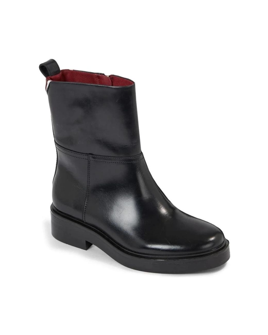 Tommy Hilfiger Black Ankle Boots