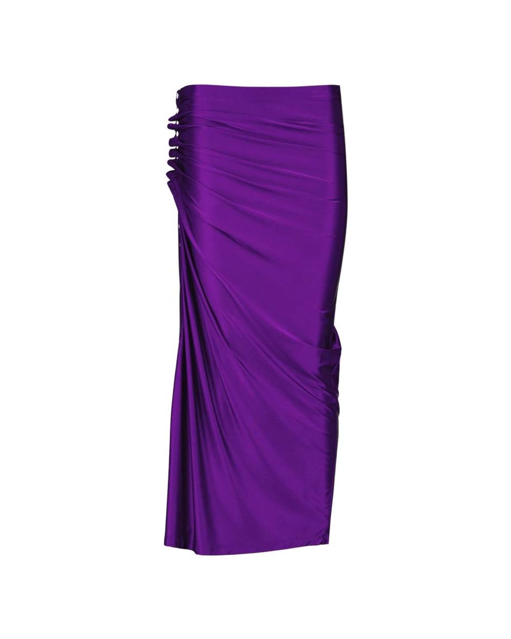 Rabanne Purple Maxi Skirts