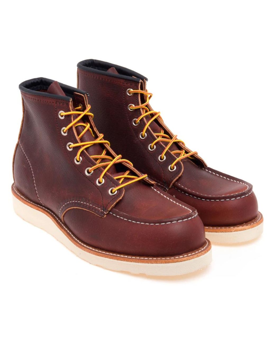Red Wing Brown Lace-Up Boots for men