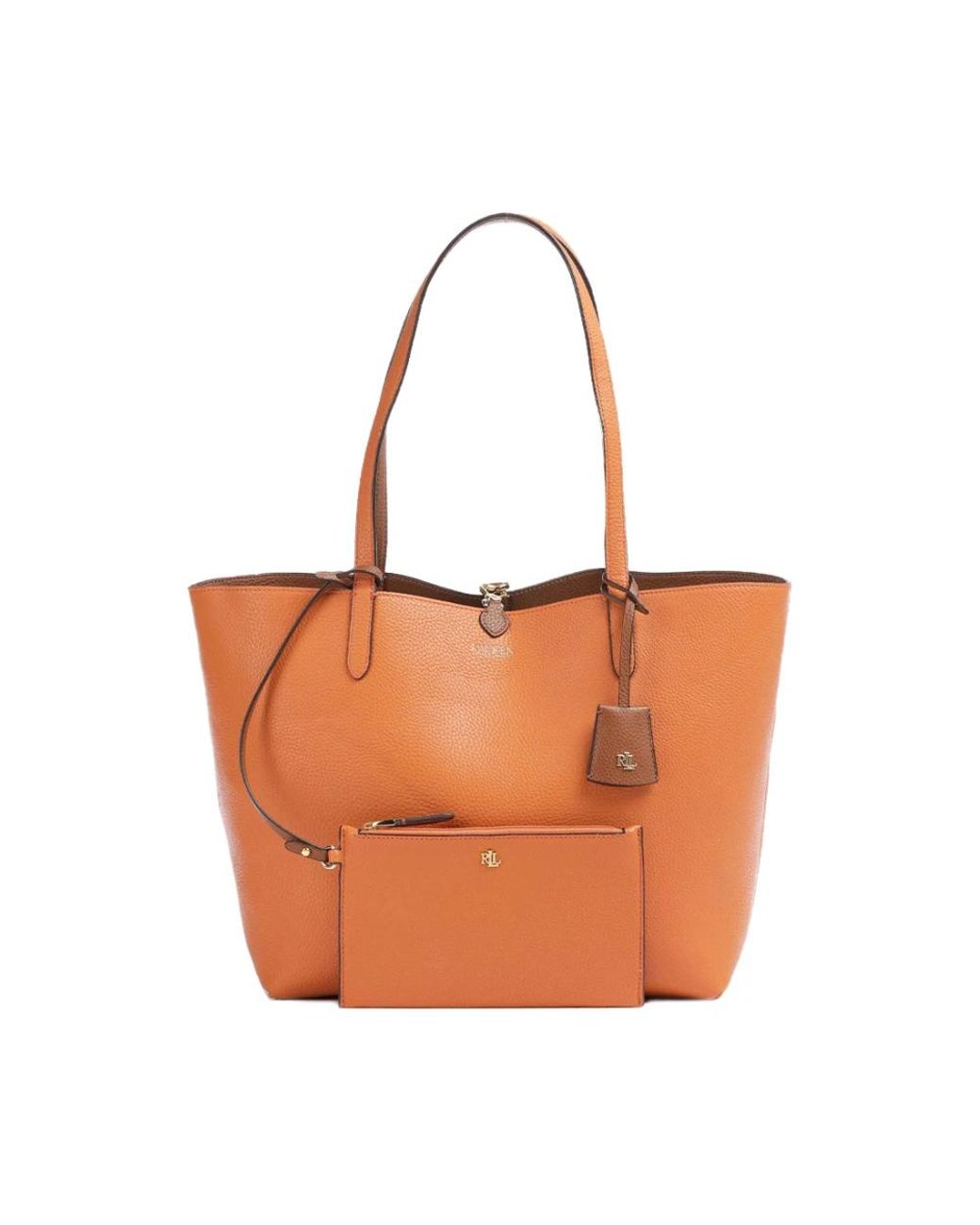 Ralph Lauren Brown Tote Bags