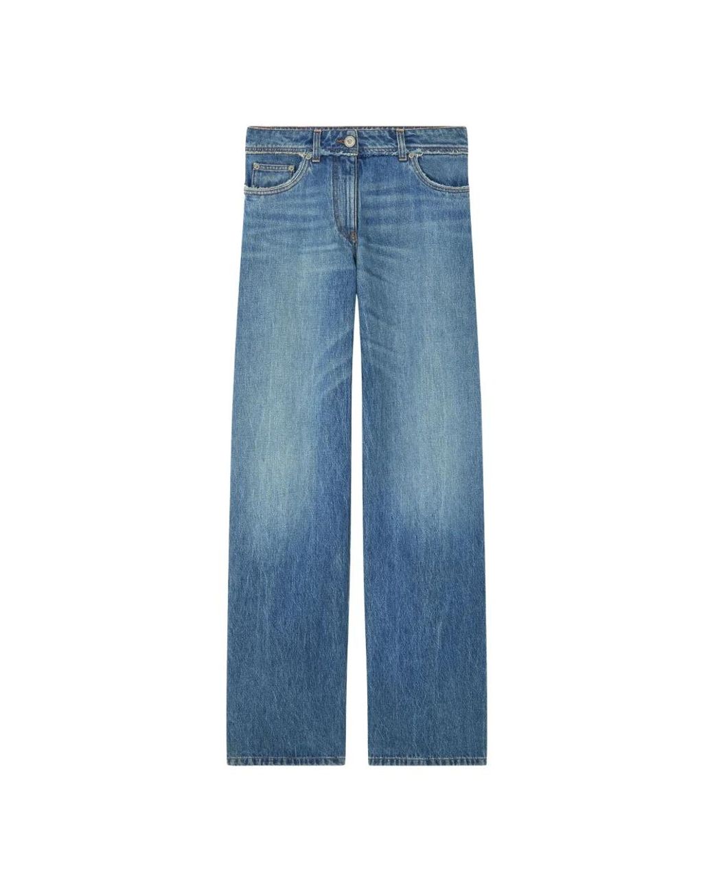 Versace Blue Straight Jeans