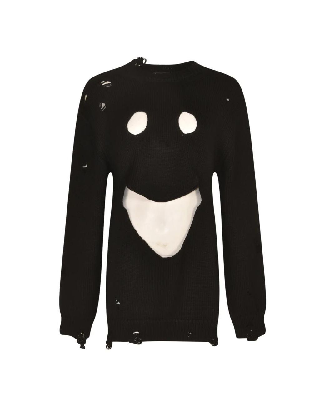 Moschino Rondgebreide Kleding in het Black