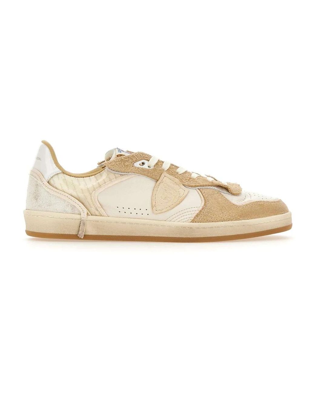 Sneakers di Philippe Model in Natural da Uomo