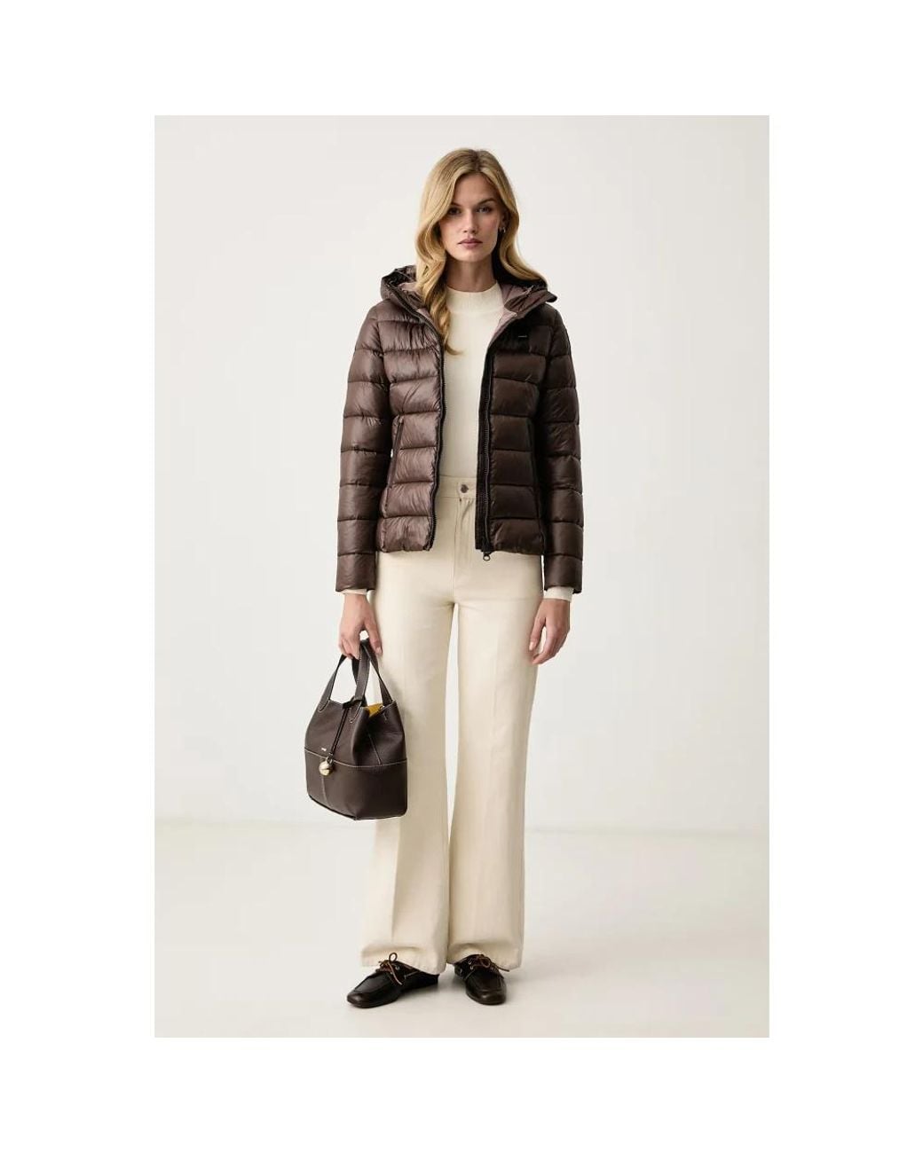 Blauer Black Caroll Jacke