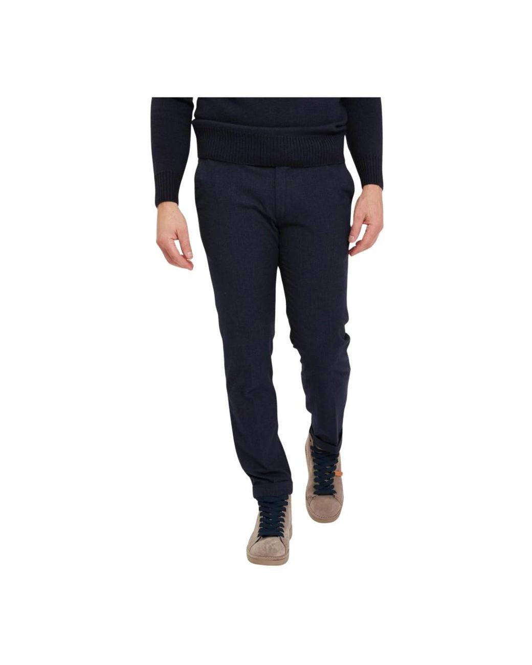 Re-hash Stijlvolle Mucha Broek in het Blue voor heren