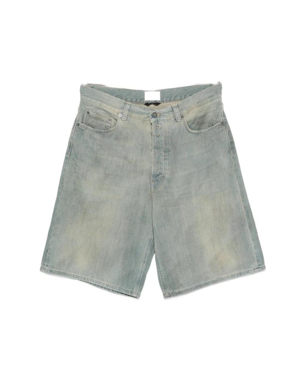 Haikure Gray Denim Shorts for men
