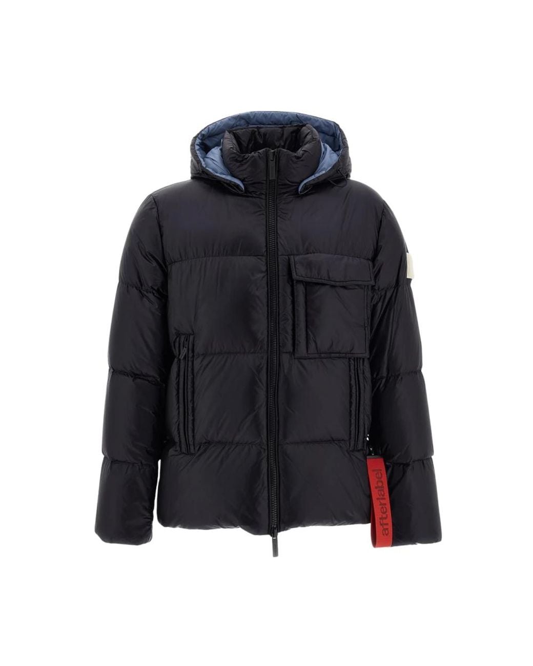 Down Jackets AFTER LABEL de hombre de color Blue
