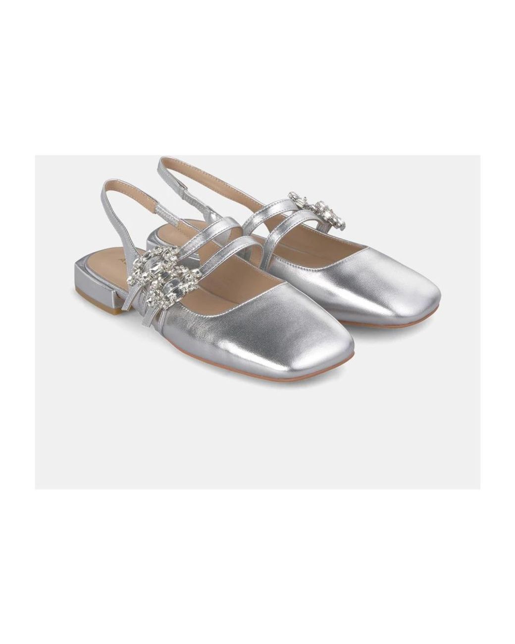 Alma En Pena. White Ballerina Shoes