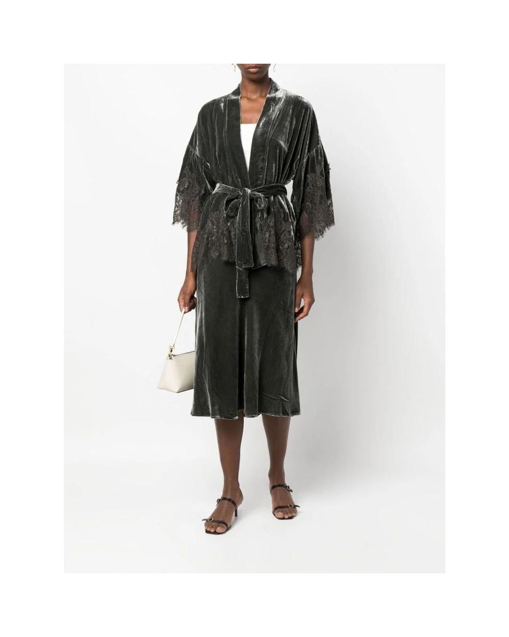 Midi Skirts Gold Hawk en coloris Green