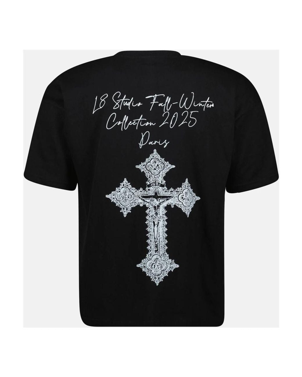 L8 Studio Black T-Shirts for men