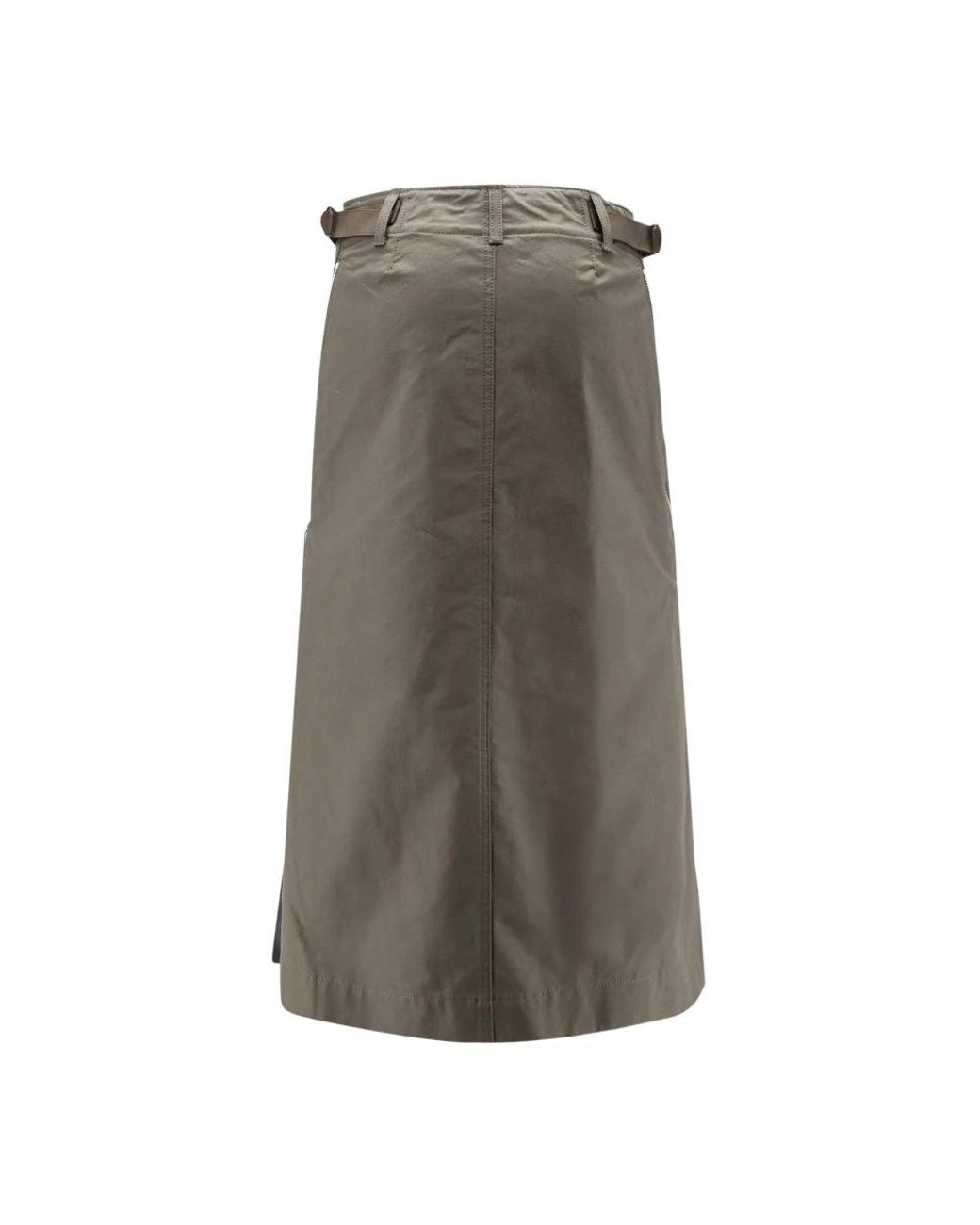 Sacai Gray Midi Skirts