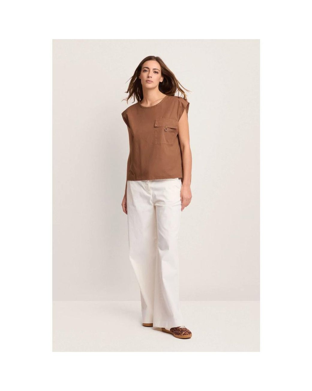 Blouses Kocca de color Brown
