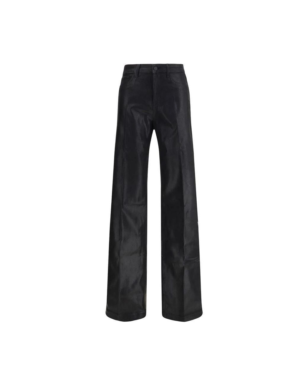 L'Agence Black Wide Jeans