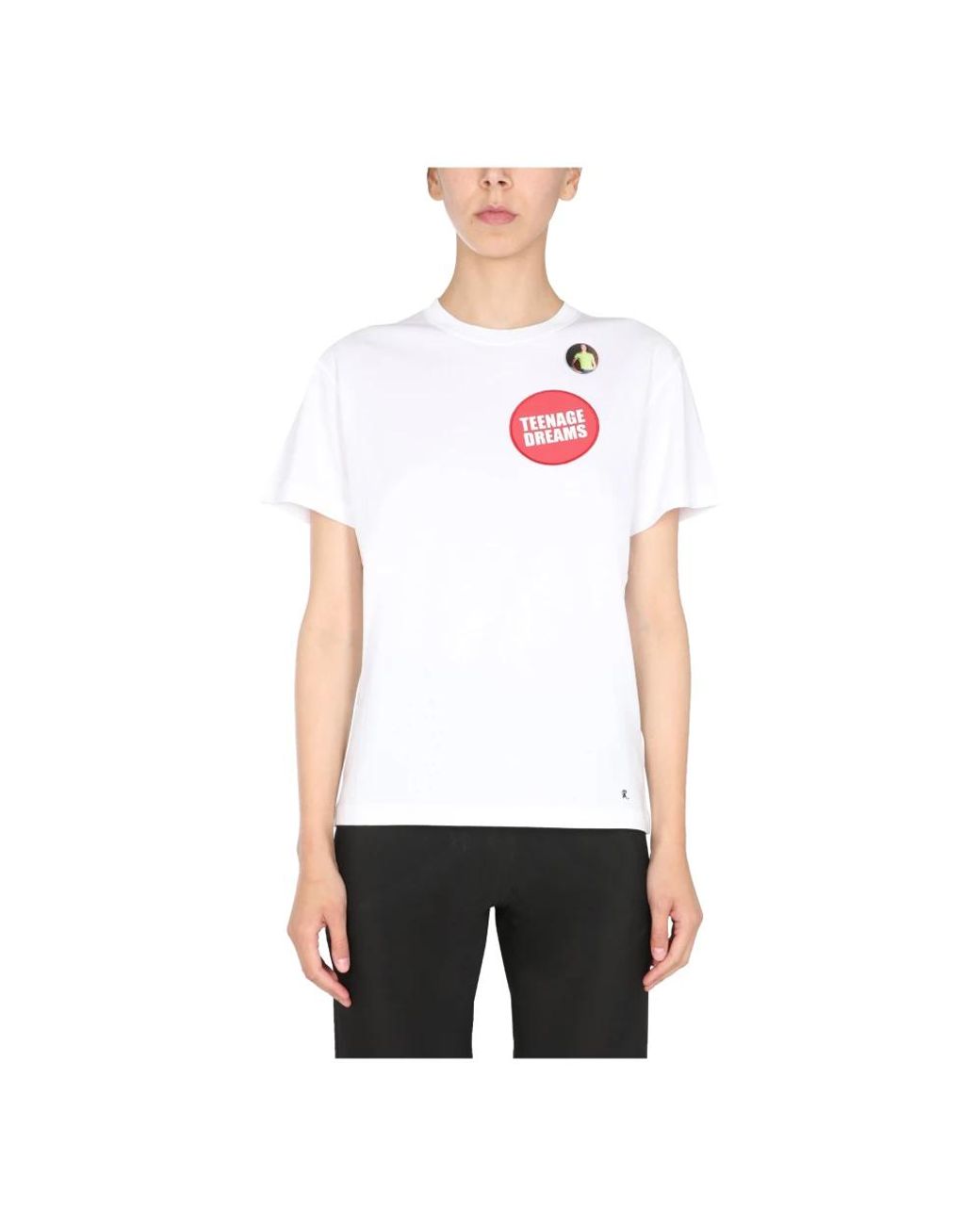 T-Shirts Raf Simons de color White