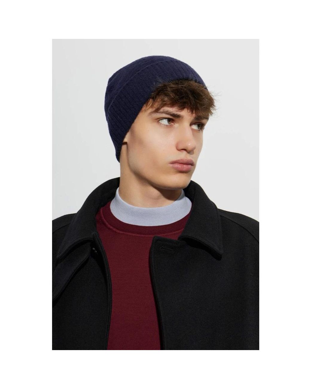 Jil Sander Wollmütze in Blue für Herren