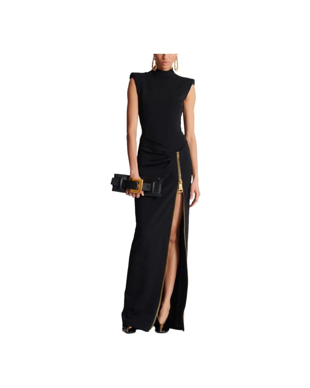 Gowns Balmain de color Black