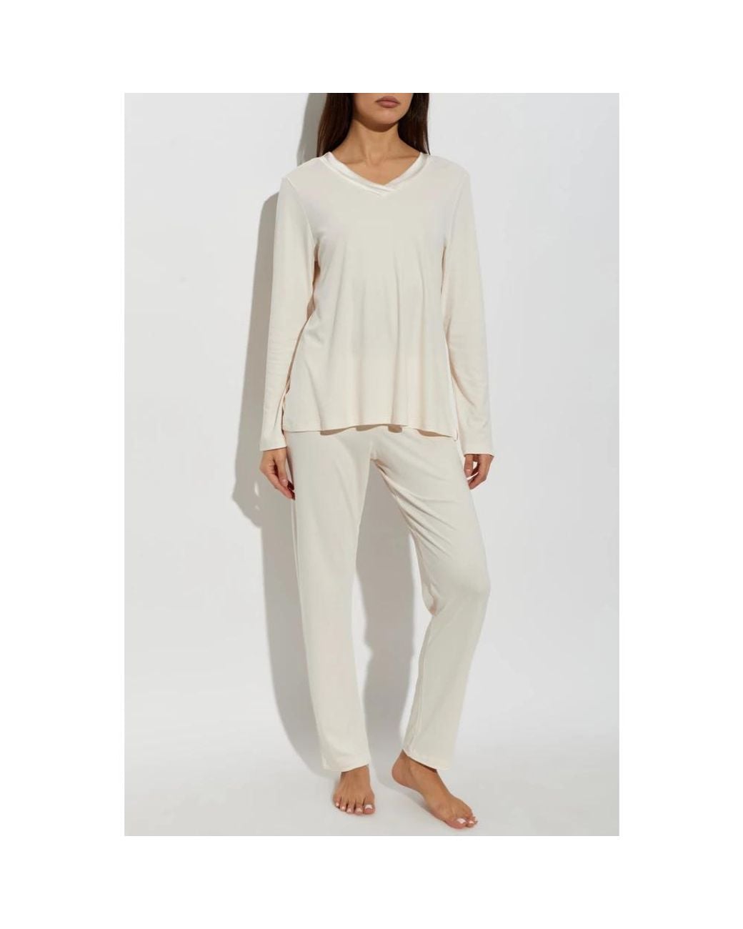 Pyjamas Hanro en coloris White