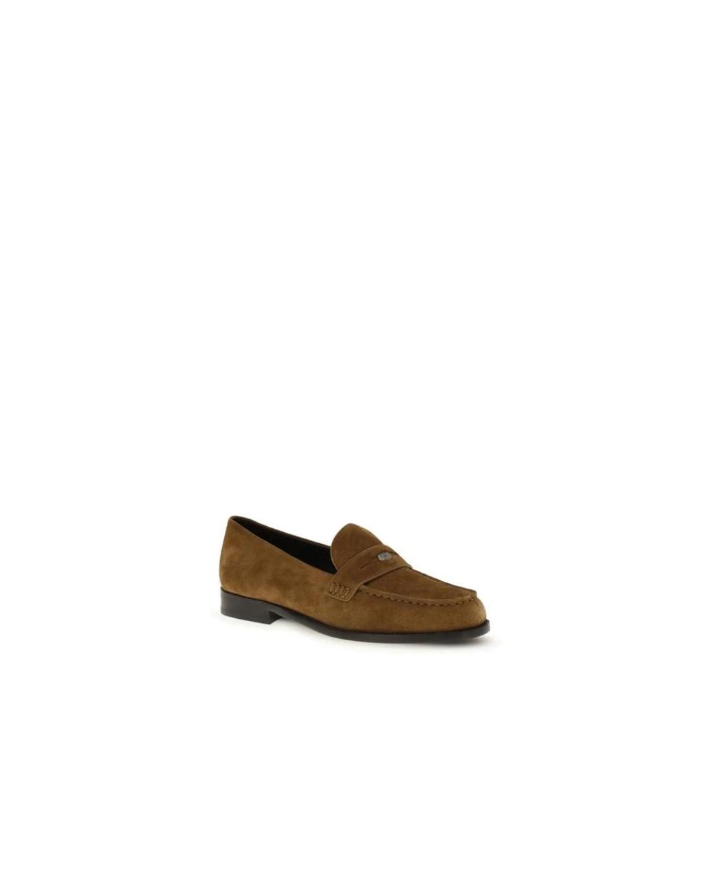 Tory Burch Natural Loafers